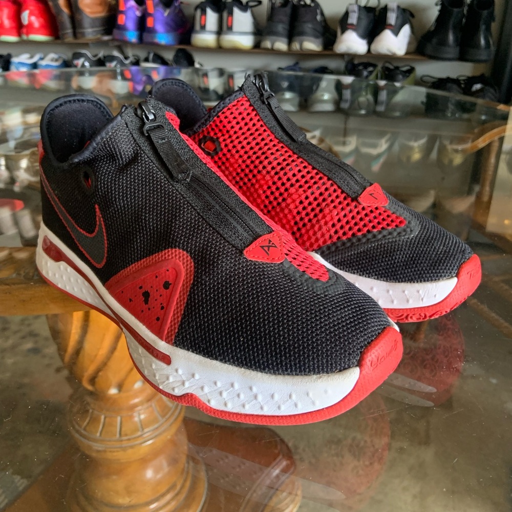 Men’s 9 (42.5) Nike PG 4 ‘Bred’